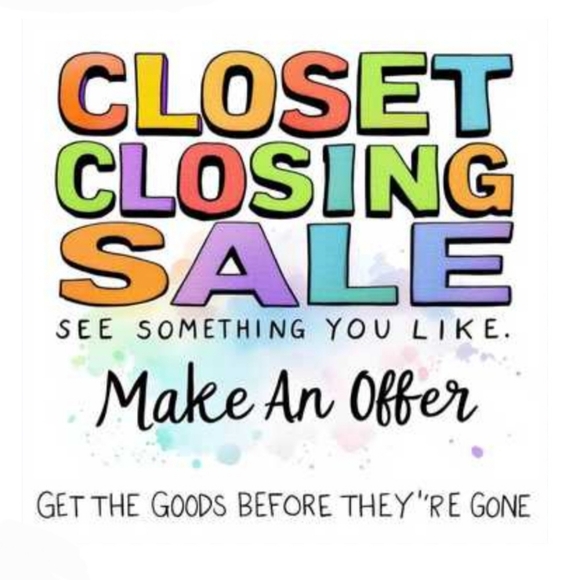 Other - CLOSET CLOSING SALE